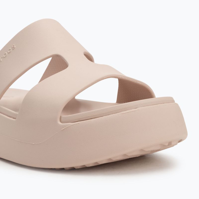 Dámske nazúvaky Crocs Gateway Platform H-Strap quartz 7