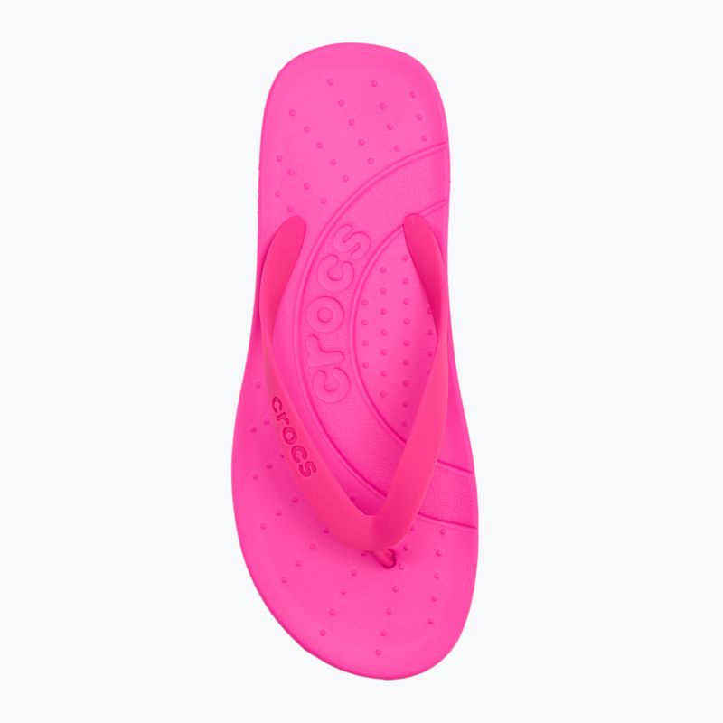 Žabky Crocs Flip pink crush 5