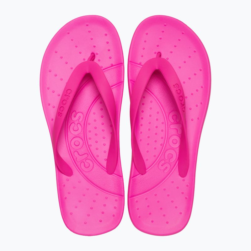 Žabky Crocs Flip pink crush 2