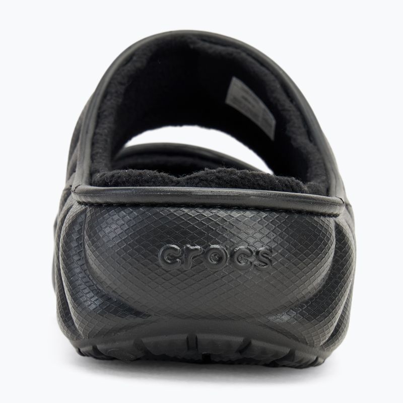 Šľapky Crocs Classic Cozzzy Overpuff Sandal black 6