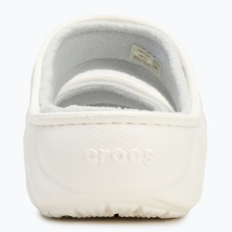 Šľapky Crocs Classic Cozzzy Overpuff Sandal white 6