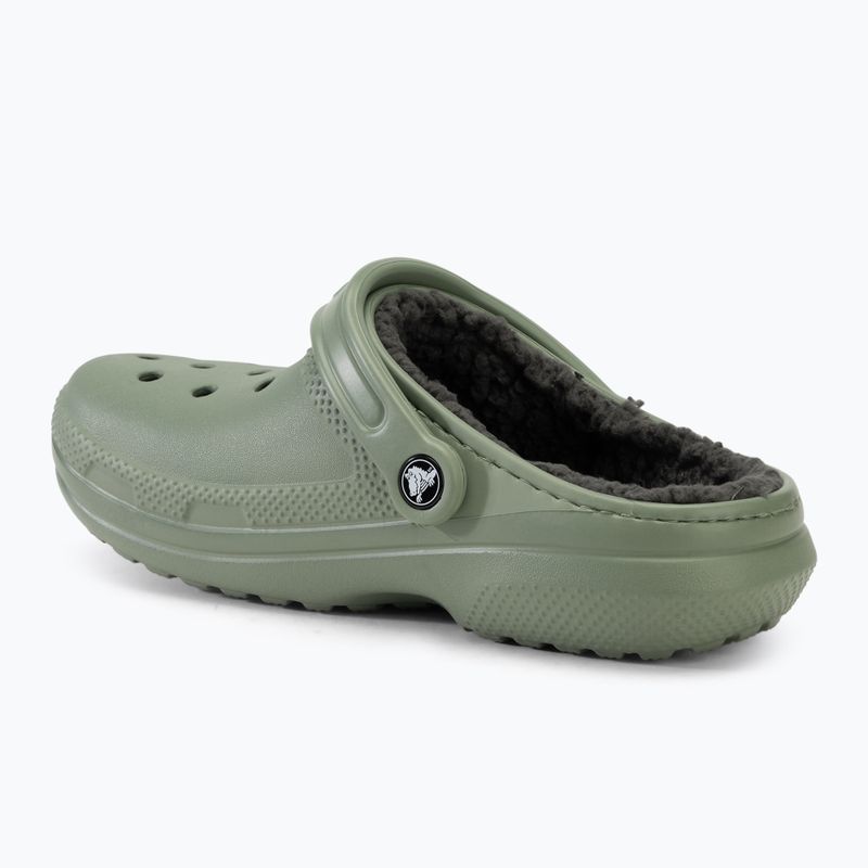 Šľapky Crocs Classic Lined Clog moss/multi 4