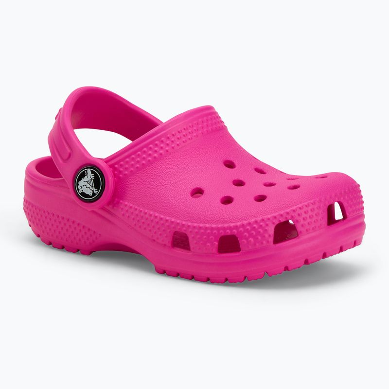 Detské nazúvaky Crocs Classic Clog Toddler pink crush 2