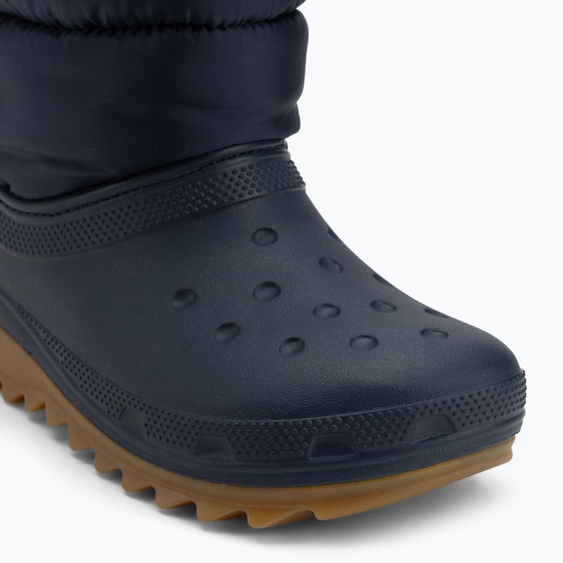 Detské snehule Crocs Classic Neo Puff navy gum 7