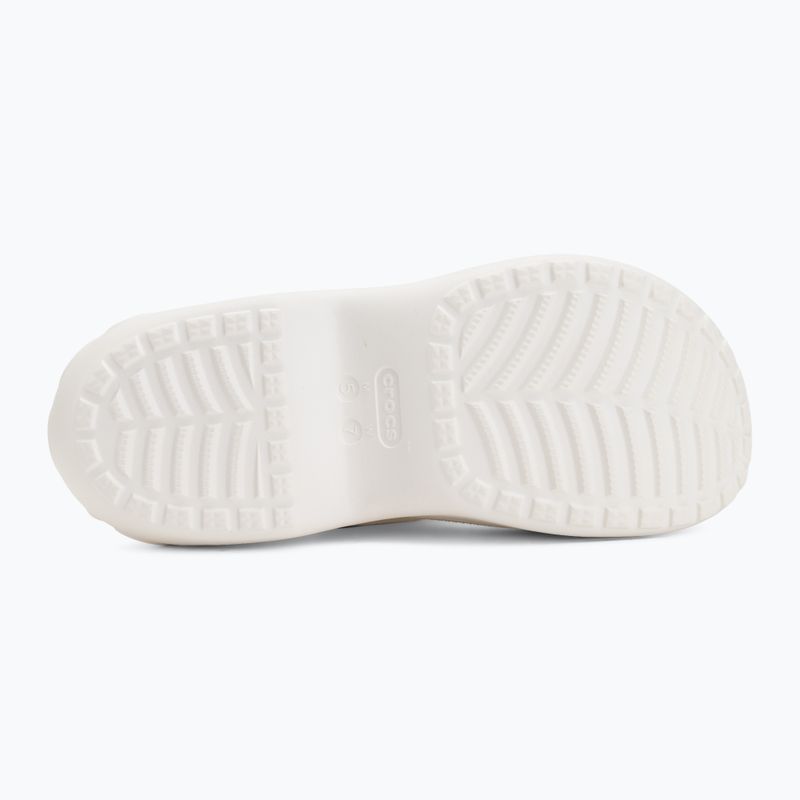 Dámske šľapky Crocs Bella white 5