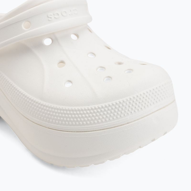 Dámske šľapky Crocs Bella white 8