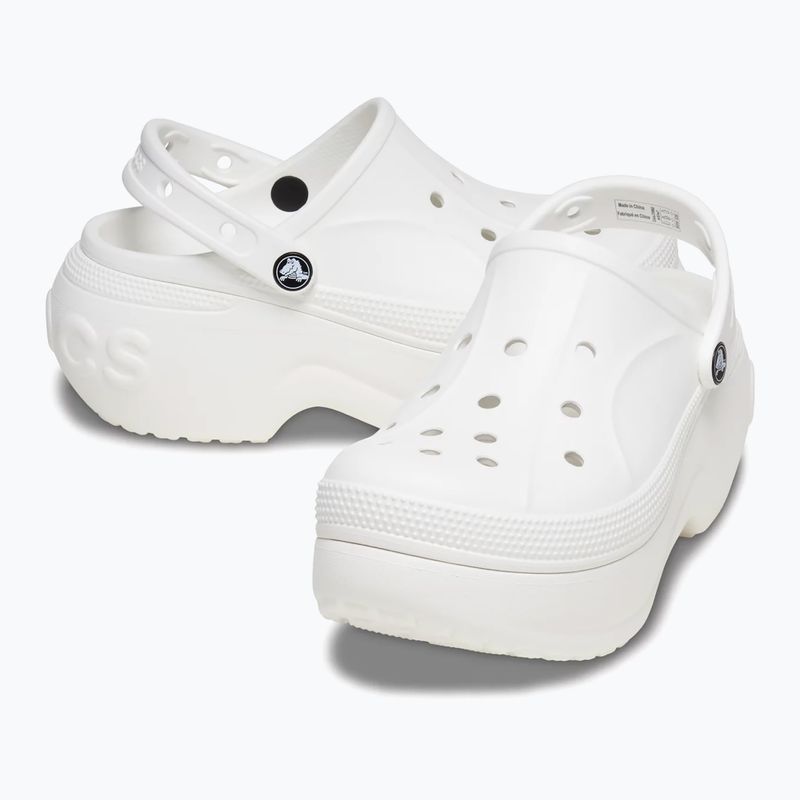 Dámske šľapky Crocs Bella white 6