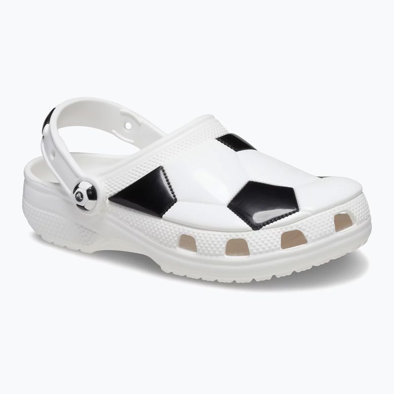 Detské nazúvaky Crocs Classic Basketball Clog Kids white/black