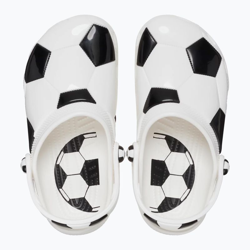 Detské nazúvaky Crocs Classic Basketball Clog Kids white/black 4