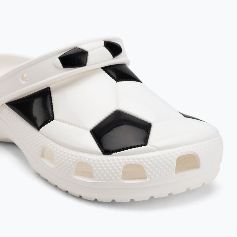 Detské šľapky Crocs Classic Basketball Clog Kids white/black 8