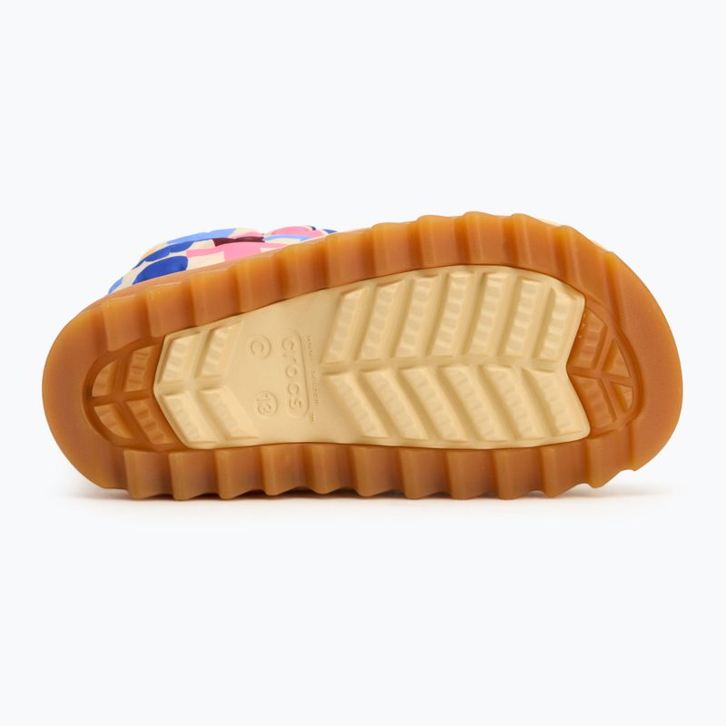 Detské snehule Crocs Classic Neo Puff Geo Shapes  shitake/multi 4