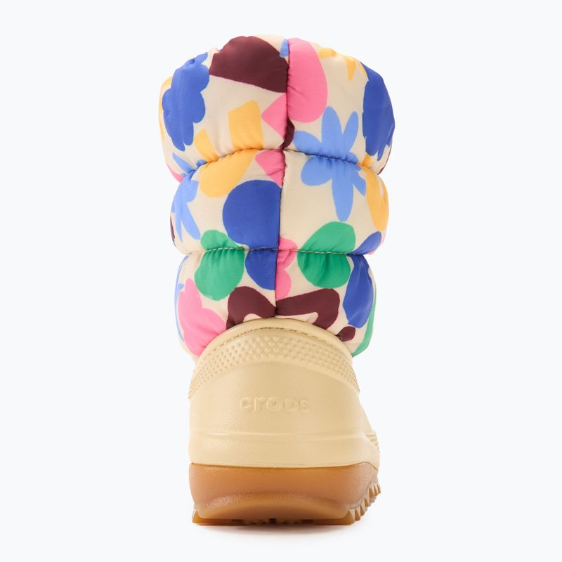 Detské snehule Crocs Classic Neo Puff Geo Shapes hitake/multi 6