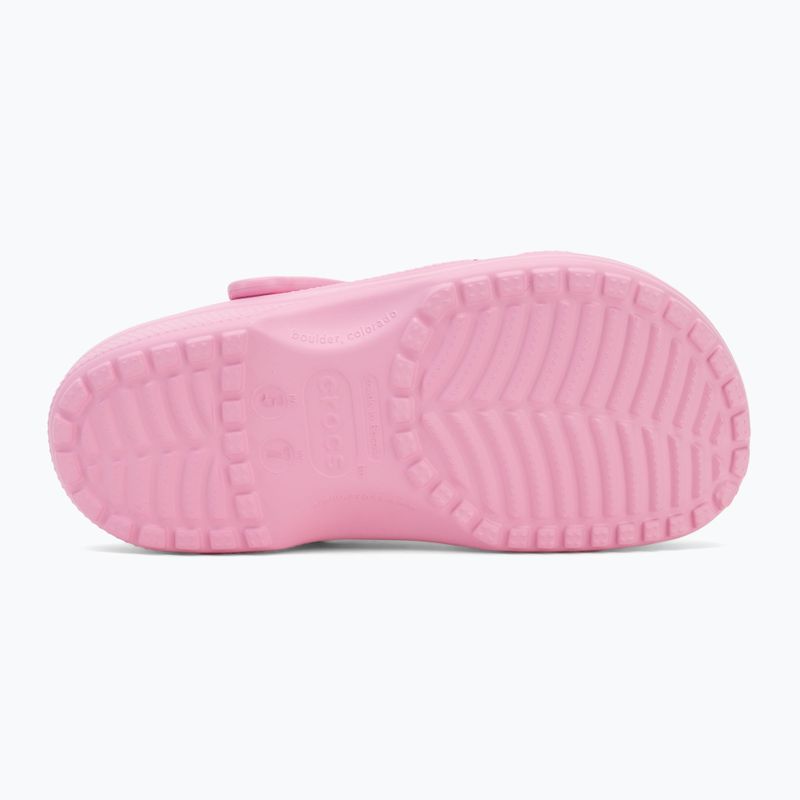 Ružové tvídové žabky Crocs Classic 5