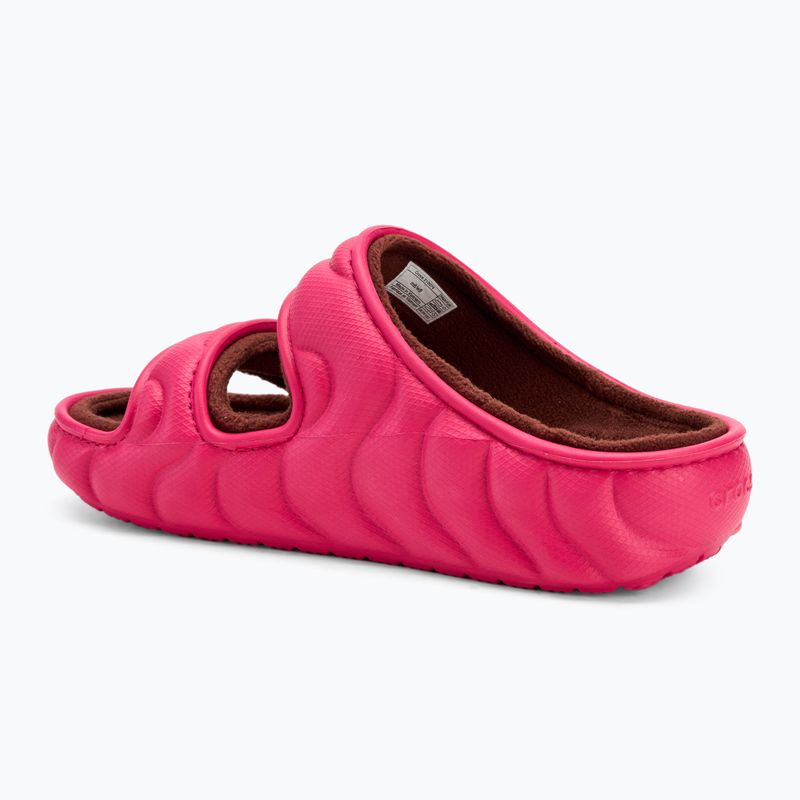 Šľapky Crocs Classic Cozzzy Overpuff Sandal dragonfruit 3