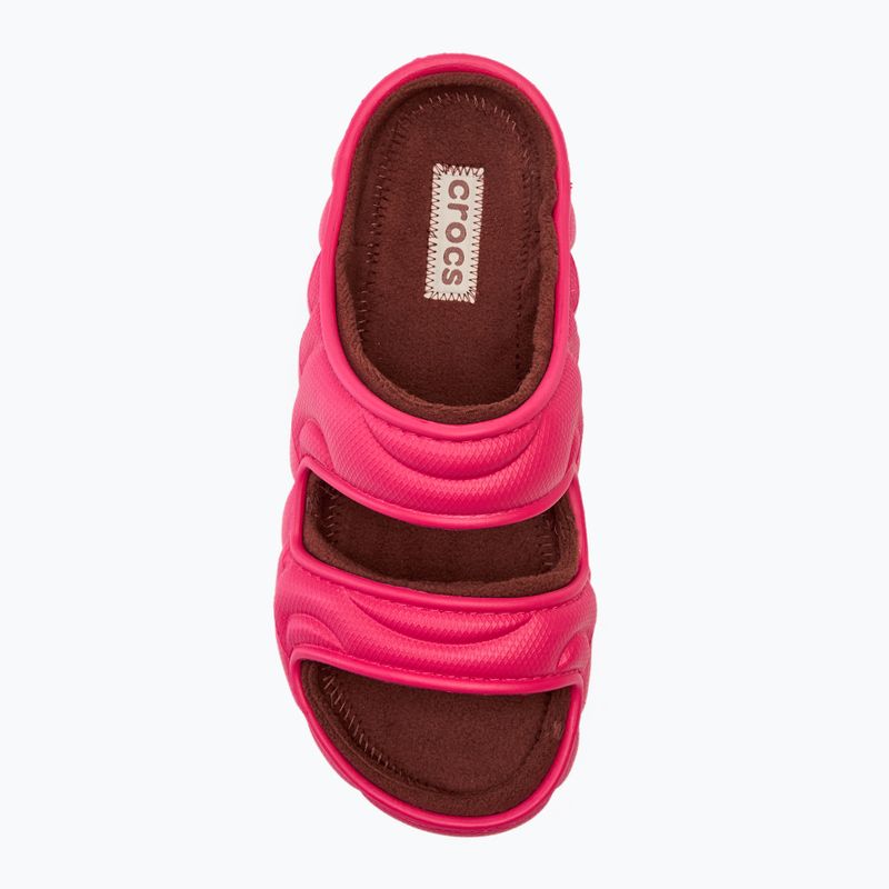 Šľapky Crocs Classic Cozzzy Overpuff Sandal dragonfruit 5