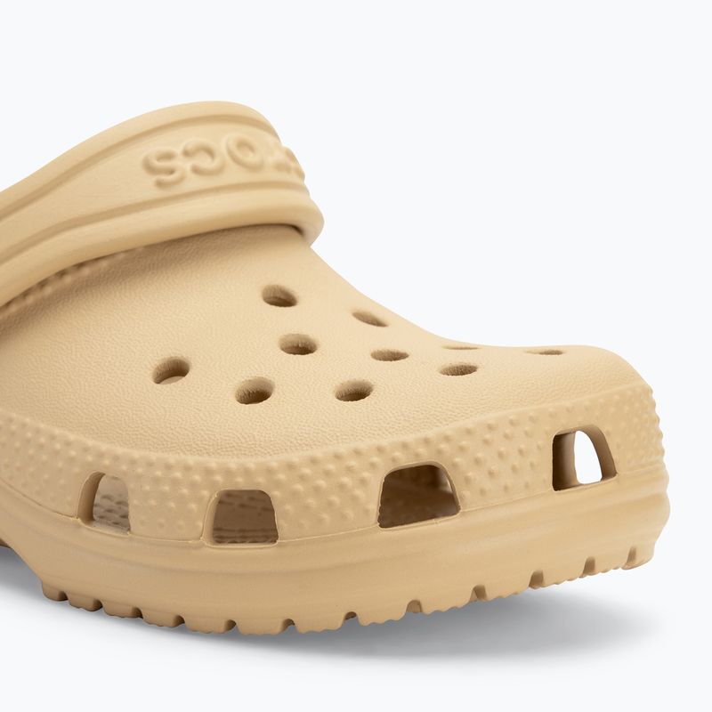 Detské nazúvaky Crocs Classic Clog Toddler wheat 8