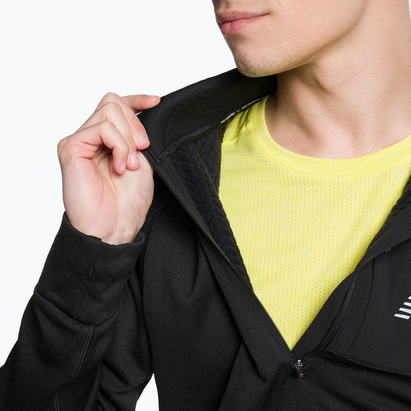 Pánske tréningové tričko New Balance Top NB Heat Grid Half Zip black NBMT23252BK 4