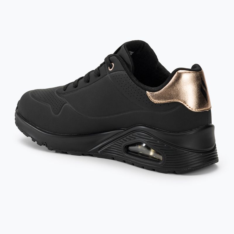 Dámske topánky SKECHERS Uno Golden Air black/black/metallic 3
