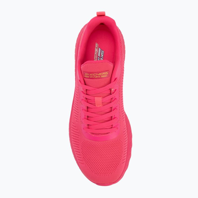 Dámske topánky SKECHERS Bobs Squad Chaos Cool Rythms pink 5