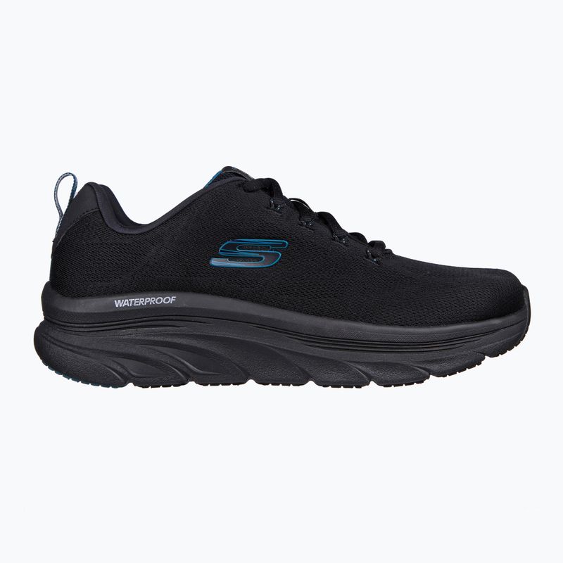 SKECHERS pánske topánky D'Lux Walker Get Oasis black/teal 7