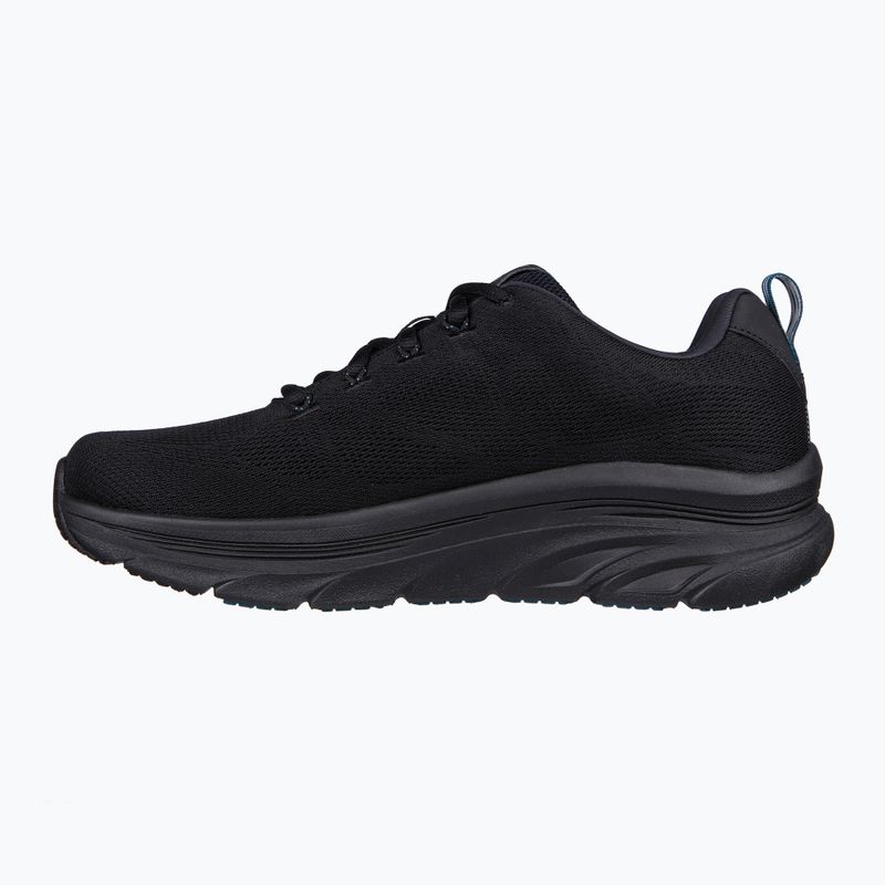 SKECHERS pánske topánky D'Lux Walker Get Oasis black/teal 8