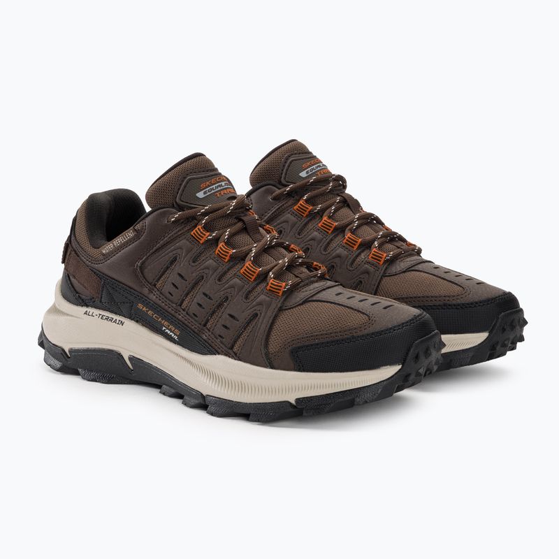 SKECHERS Equalizer 5.0 Trail Solix brown/orange pánska treková obuv 4