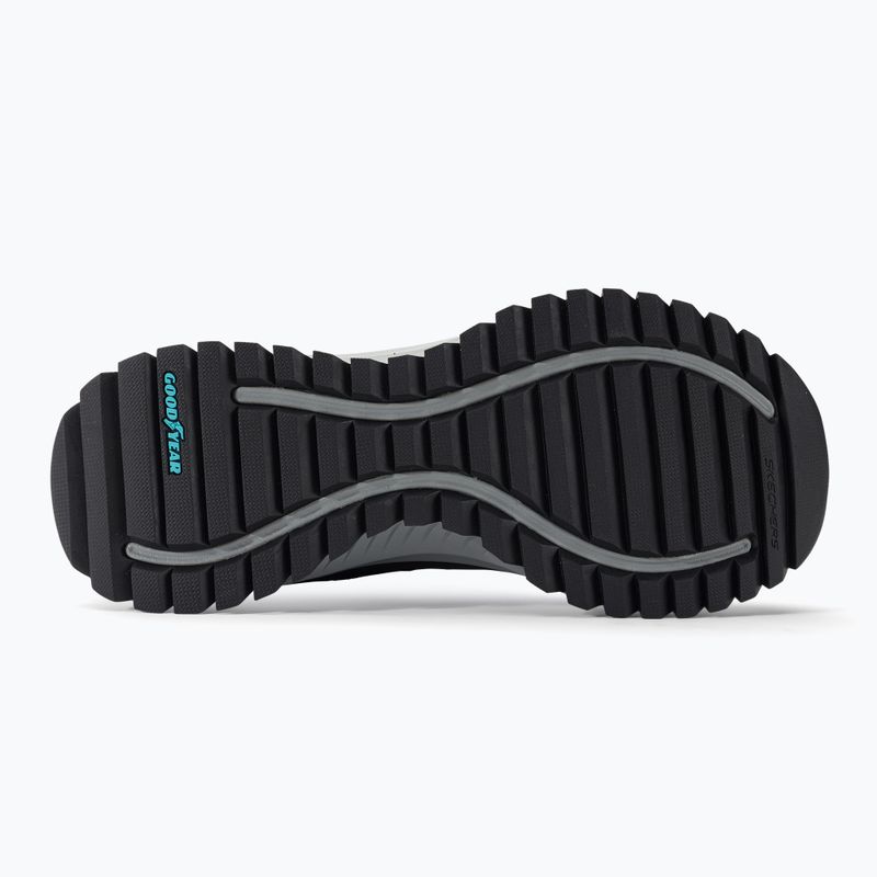 Dámska treková obuv SKECHERS Arch Fit Discover Elevation Gain black/blue 5
