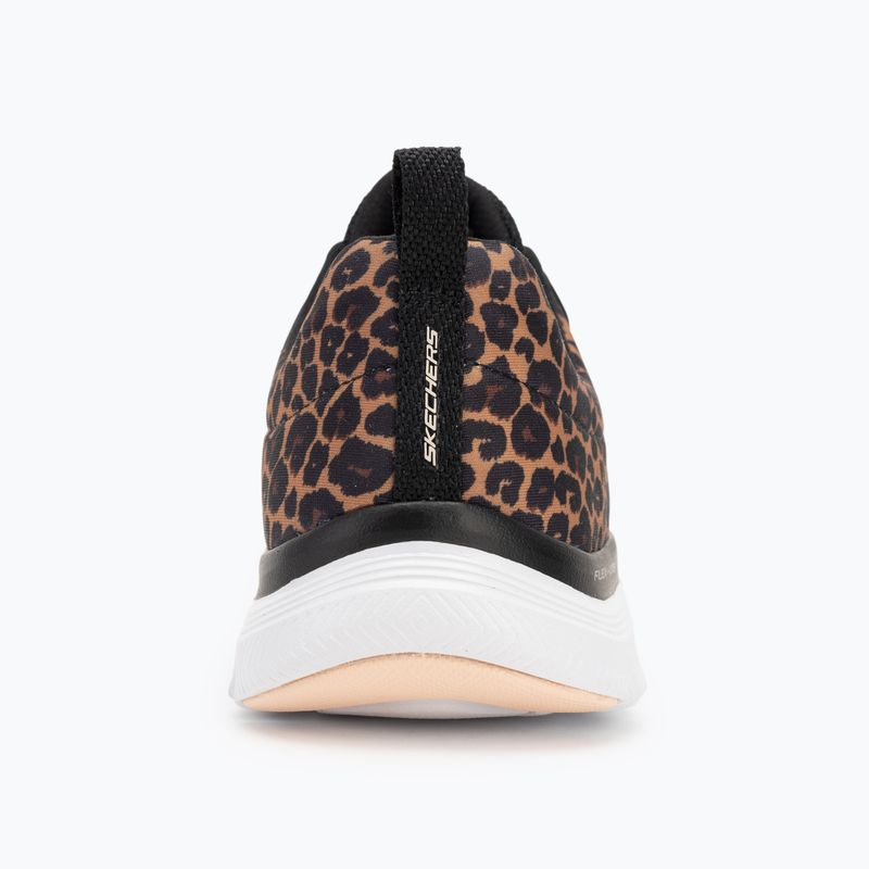 Dámske topánky SKECHERS Flex Appeal 4.0 Wild Ballad black/leopard 6