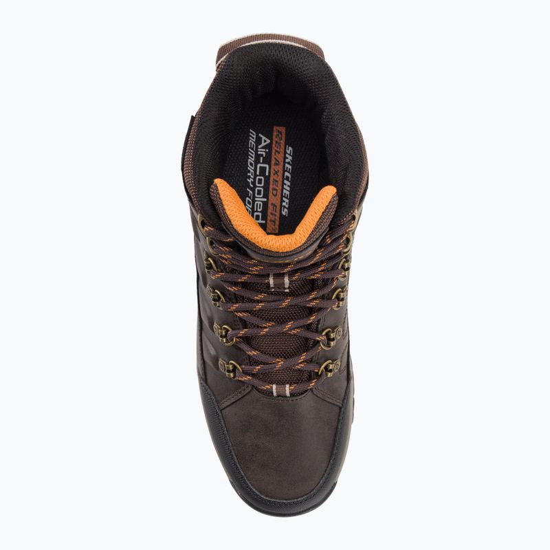 Pánska treková obuv SKECHERS Relment Dagget chocolate 6