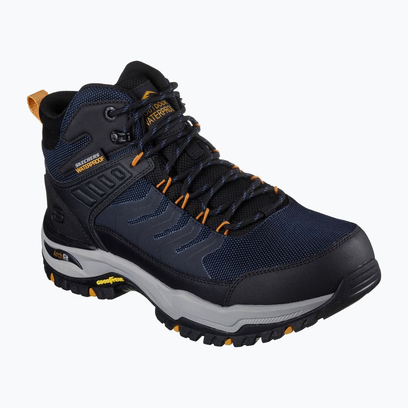 Pánska treková obuv SKECHERS Arch Fit Dawson Raveno navy/black 7