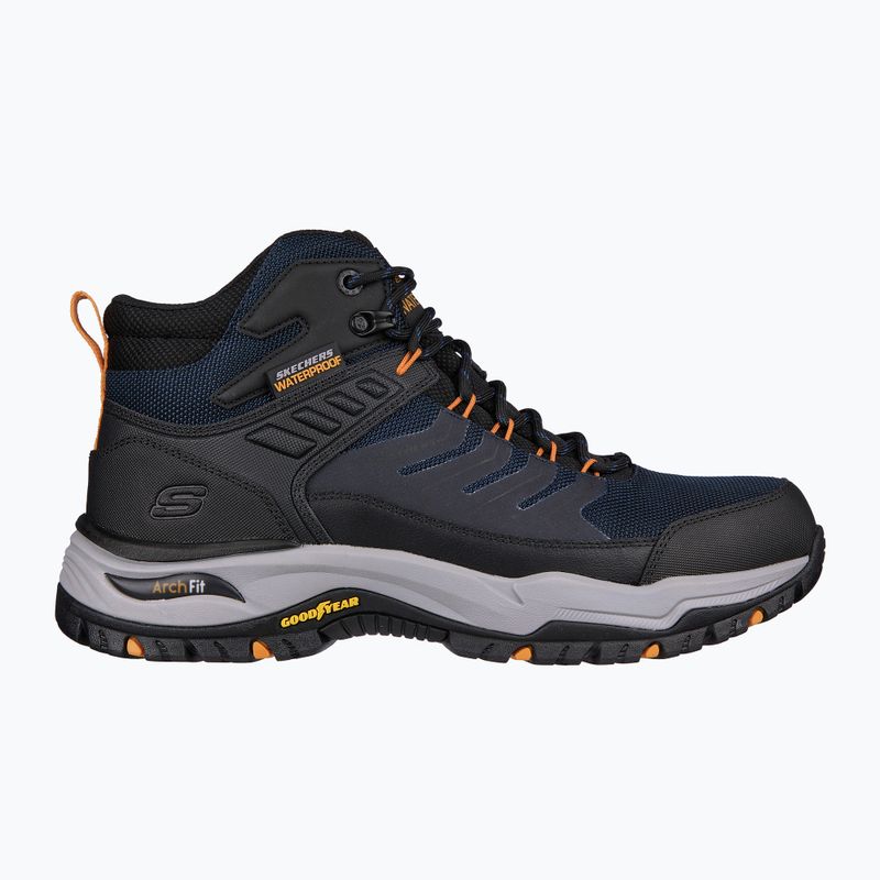Pánska treková obuv SKECHERS Arch Fit Dawson Raveno navy/black 8