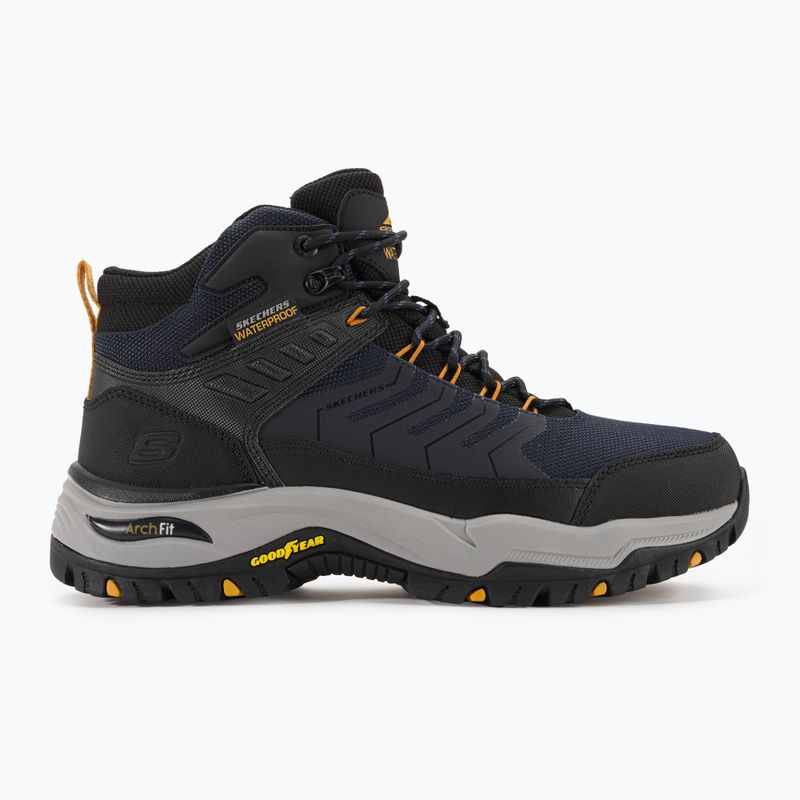 Pánska treková obuv SKECHERS Arch Fit Dawson Raveno navy/black 2