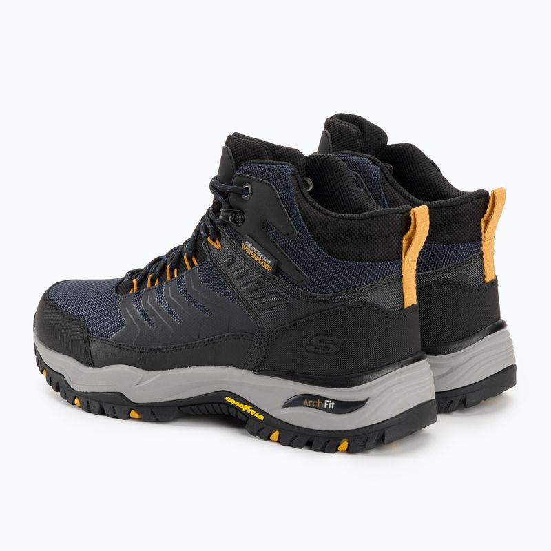 Pánska treková obuv SKECHERS Arch Fit Dawson Raveno navy/black 3