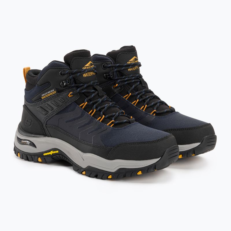 Pánska treková obuv SKECHERS Arch Fit Dawson Raveno navy/black 4