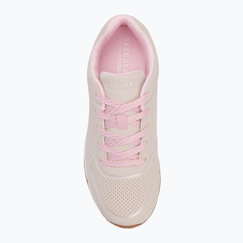 SKECHERS Uno Gen1 Cool Heels detská obuv svetlo ružová 5