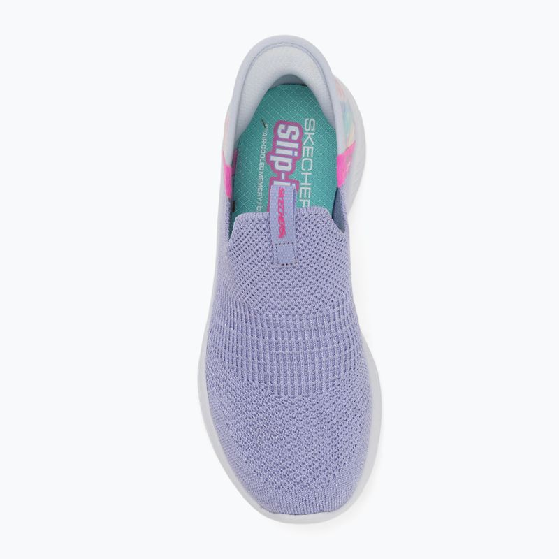 Detská obuv SKECHERS Slip-Ins Ultra Flex 3.0 lavender/multi 5