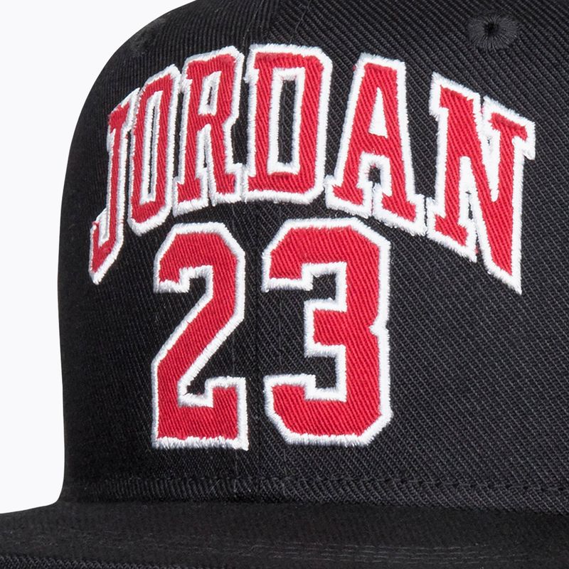 Detská šiltovka Nike Jordan Jersey Flatbrim black 5