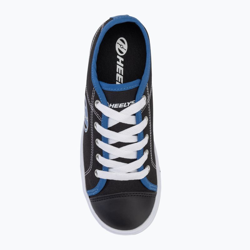 Detské tenisky s kolieskom Heelys Classic X2 black/white/blue 6