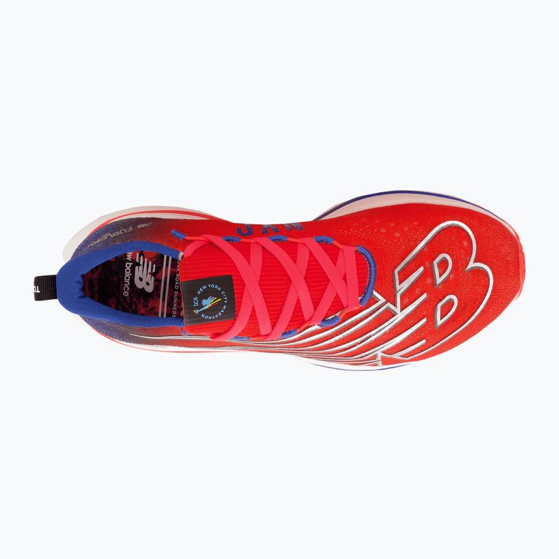 Dámska bežecká obuv New Balance TCS New York City Marathon FuelCell SC Elite V3 červená NBWRCELNY3 15