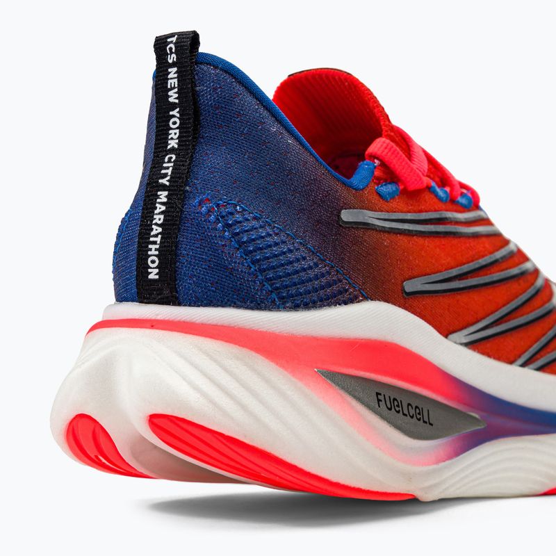 Dámska bežecká obuv New Balance TCS New York City Marathon FuelCell SC Elite V3 červená NBWRCELNY3 9