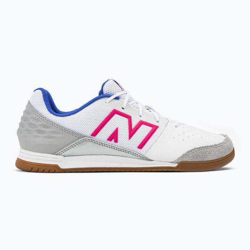 Detské kopačky New Balance Audazo V6 Command IN white 2