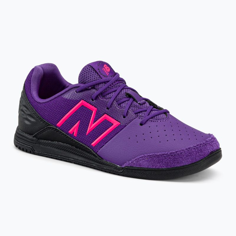 Detské kopačky New Balance Audazo V6 Command IN fialové