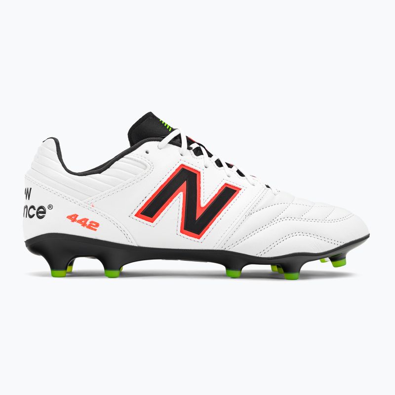 New Balance 442 V2 Pro FG pánske kopačky bielo-čierne MS41FWD2.D.095 2
