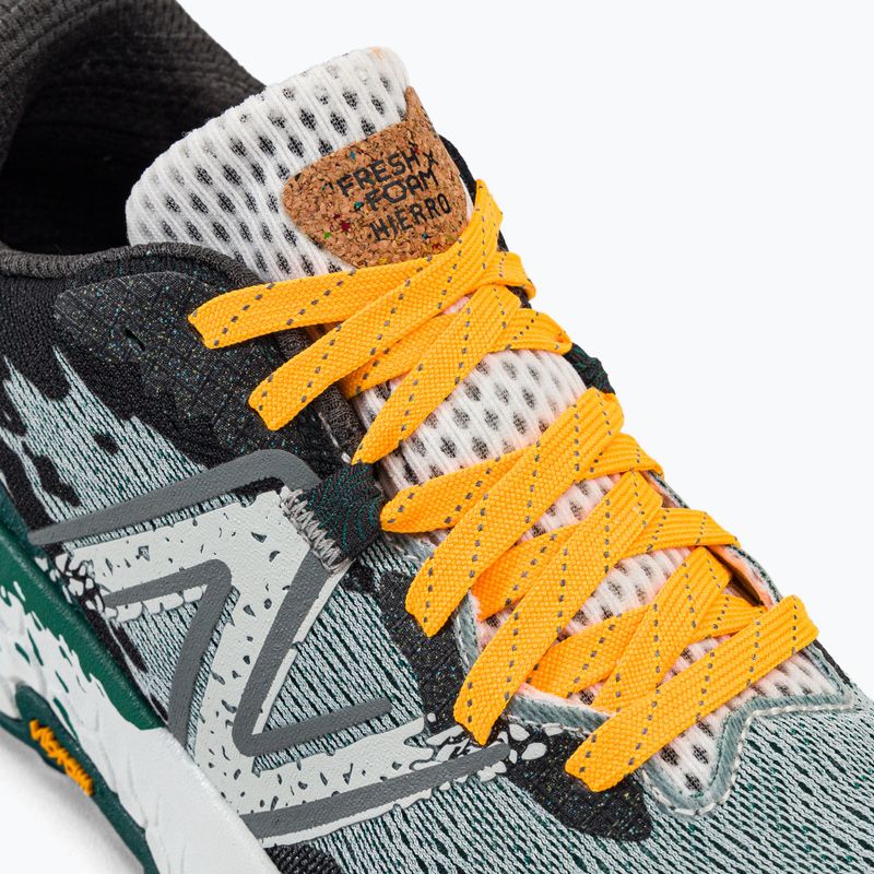 New Balance Fresh Foam Hierro v7 sivo-zelená pánska bežecká obuv MTHIERI7.D.080 10