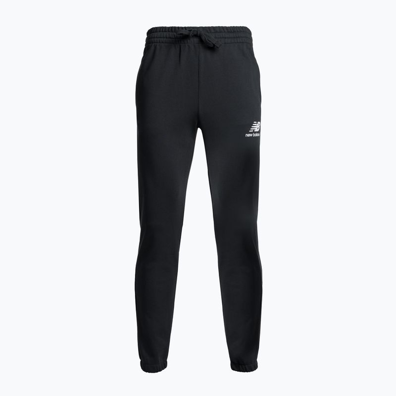 New Balance Essentials Stacked Logo Francúzske pánske tréningové nohavice black NBMP31539BK 5