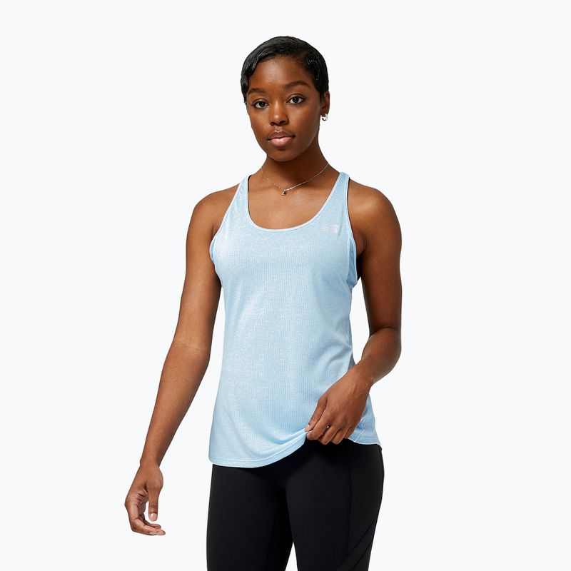 Dámske bežecké tielko New Balance Impact Run Tank blue NBWT21260