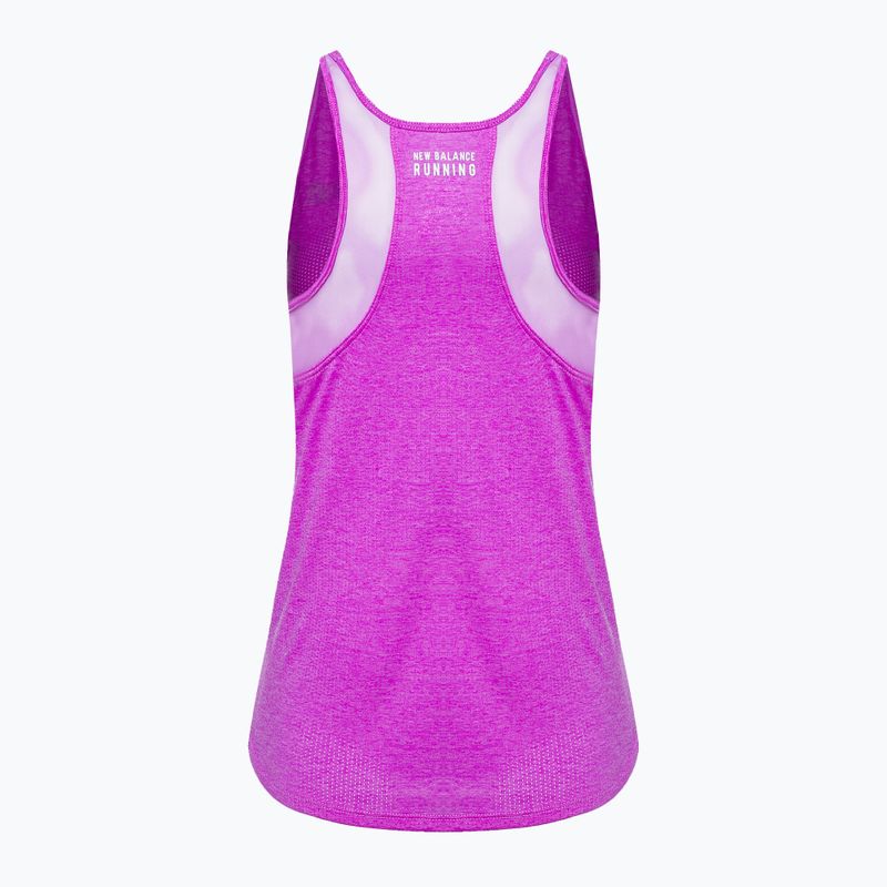 Dámske bežecké tielko New Balance Impact Run Tank fialové WT21260OOR 7