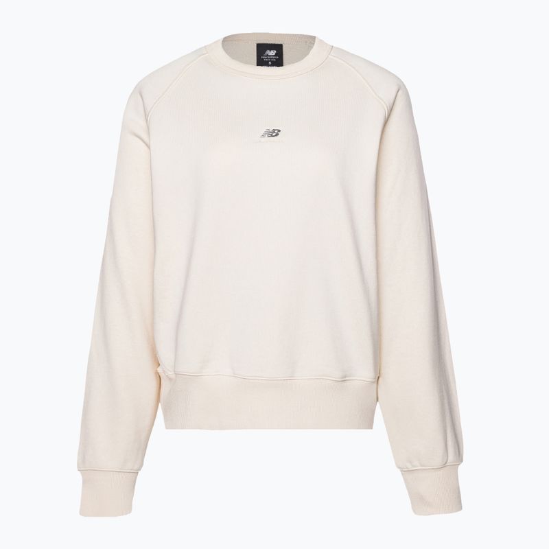 Dámska tréningová mikina New Balance Athletics Remastered French Terry Crewneck sivá WT31500GIE 5