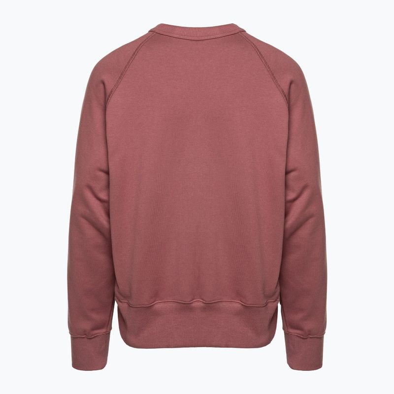 Dámska tréningová mikina New Balance Athletics Remastered French Terry Crewneck červená WT31500WAD 6