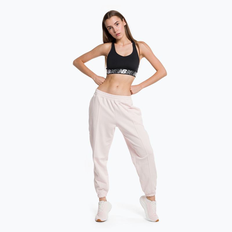 Dámske tréningové nohavice New Balance Athletics Nature State French Terry pink WP23553WAN 2